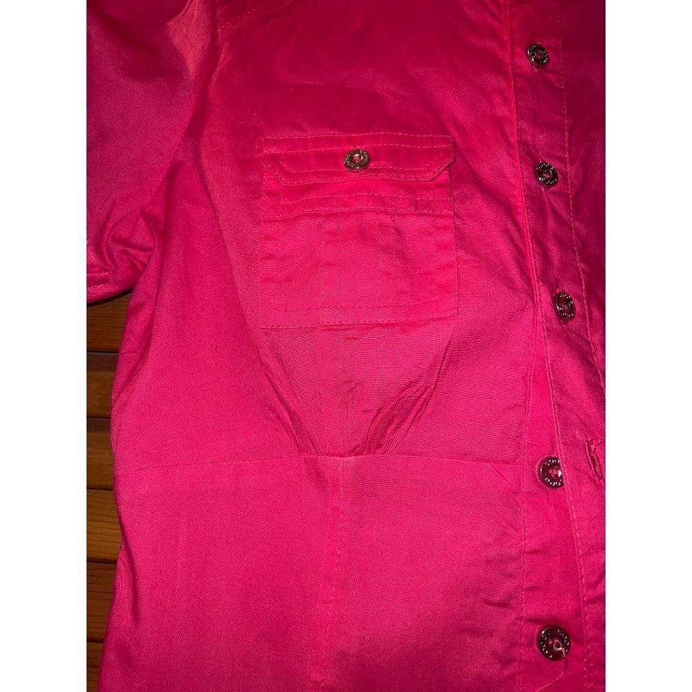 COOGI Pink Rhinestone Blouse — Small - Picture 11 of 14